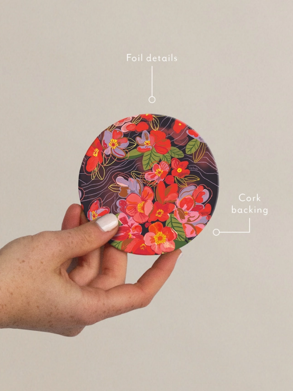 Bouquet of Coasters - Mix and Match Florals — Select Your Floral Pattern