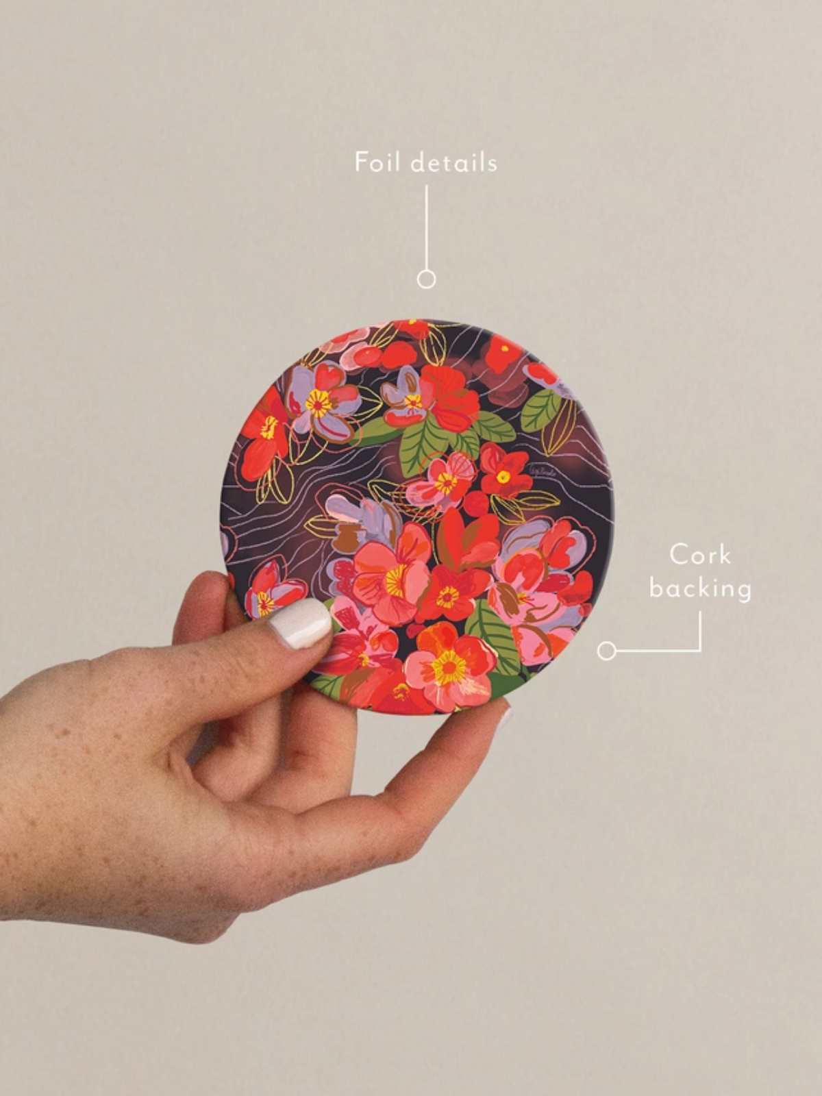 Bouquet of Coasters - Mix and Match Florals — Select Your Floral Pattern