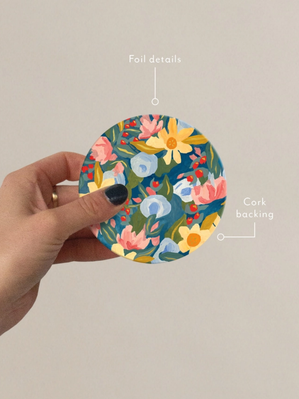 Bouquet of Coasters - Mix and Match Florals — Select Your Floral Pattern