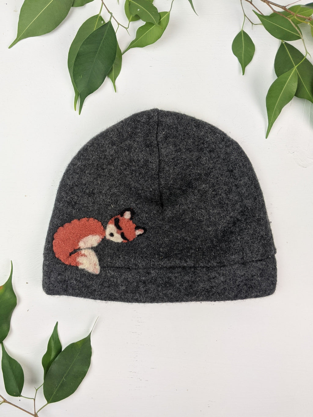 Sleeping Fox Cashmere Hat - Toddler — Select Your Color