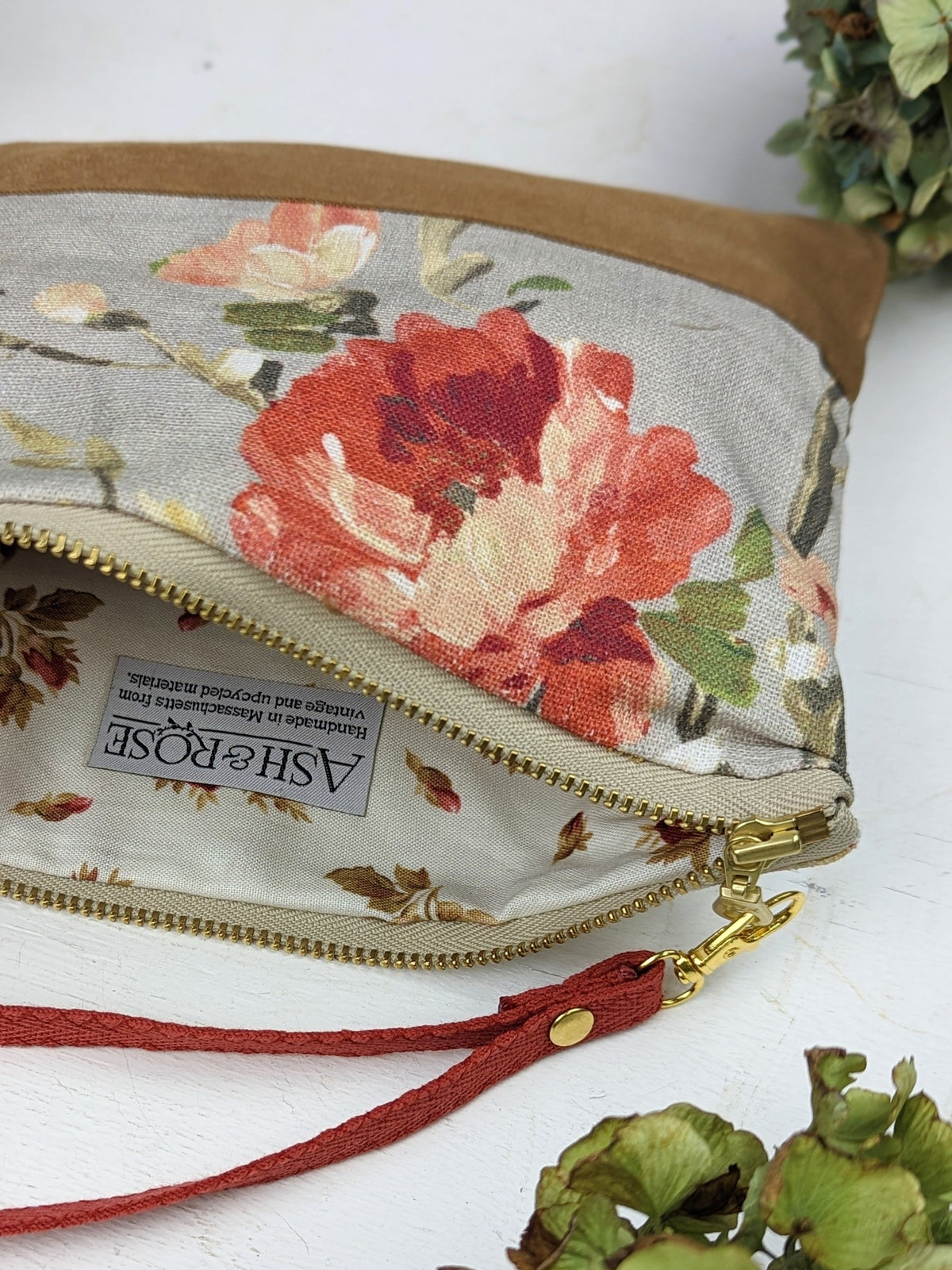 Antique Roses Purse — Select Your Color