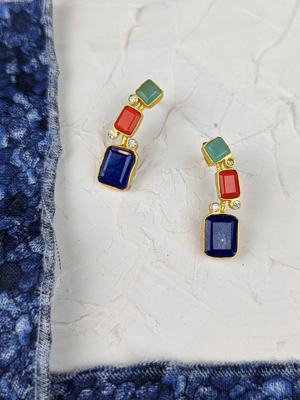 Evening Out Celebration Earrings — Select Your Gemstones Color