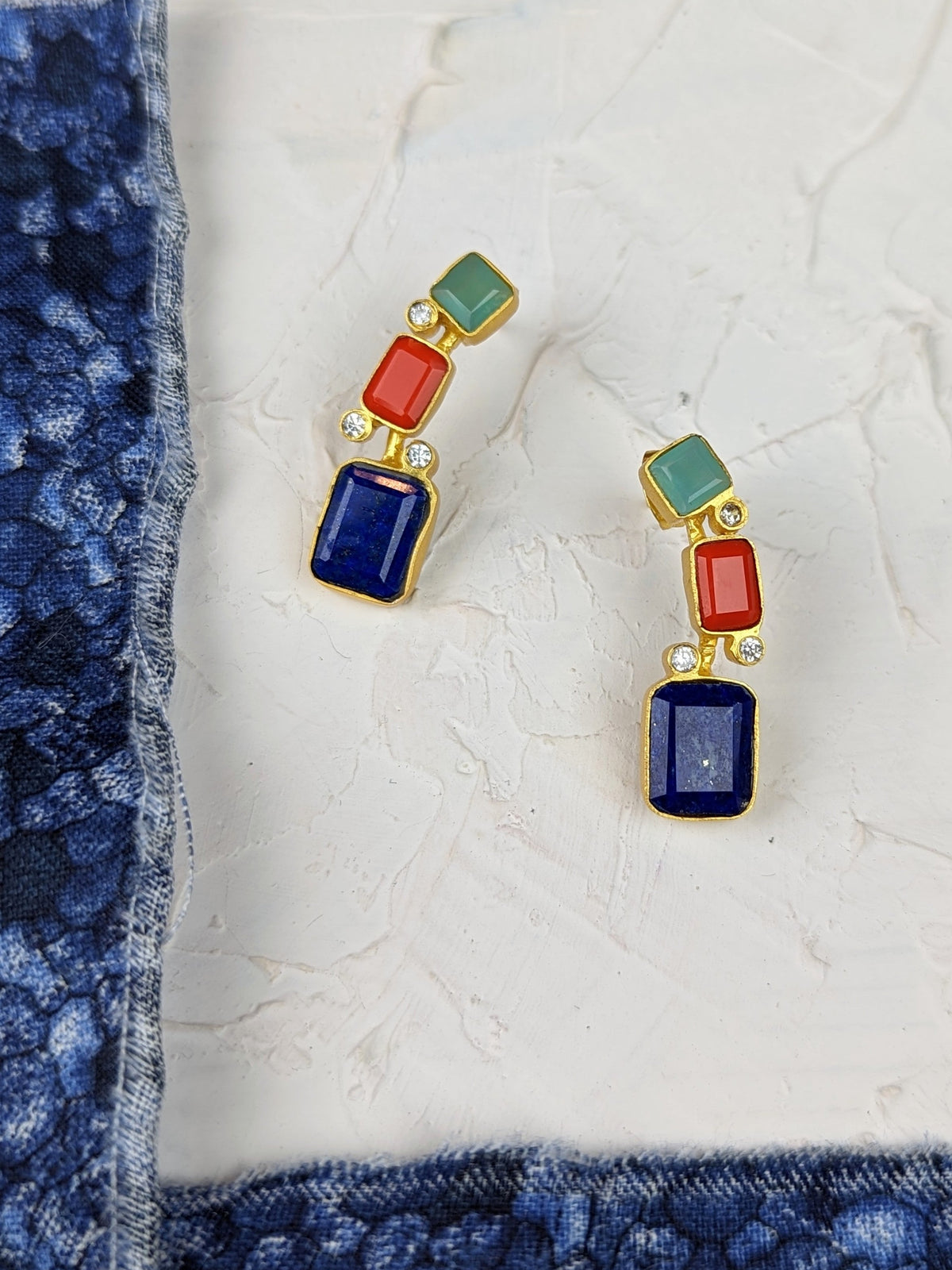Evening Out Celebration Earrings — Select Your Gemstones Color