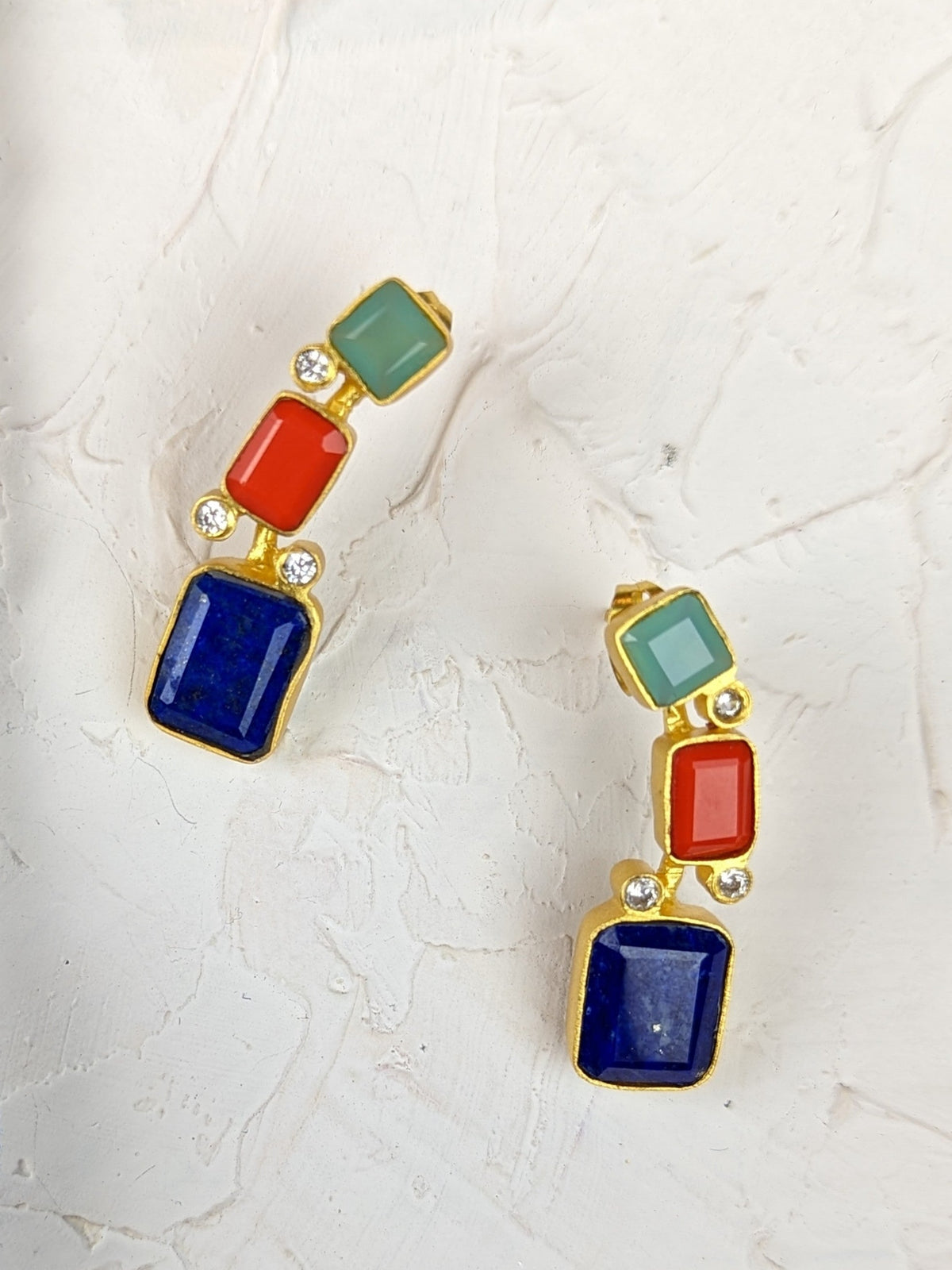 Evening Out Celebration Earrings — Select Your Gemstones Color