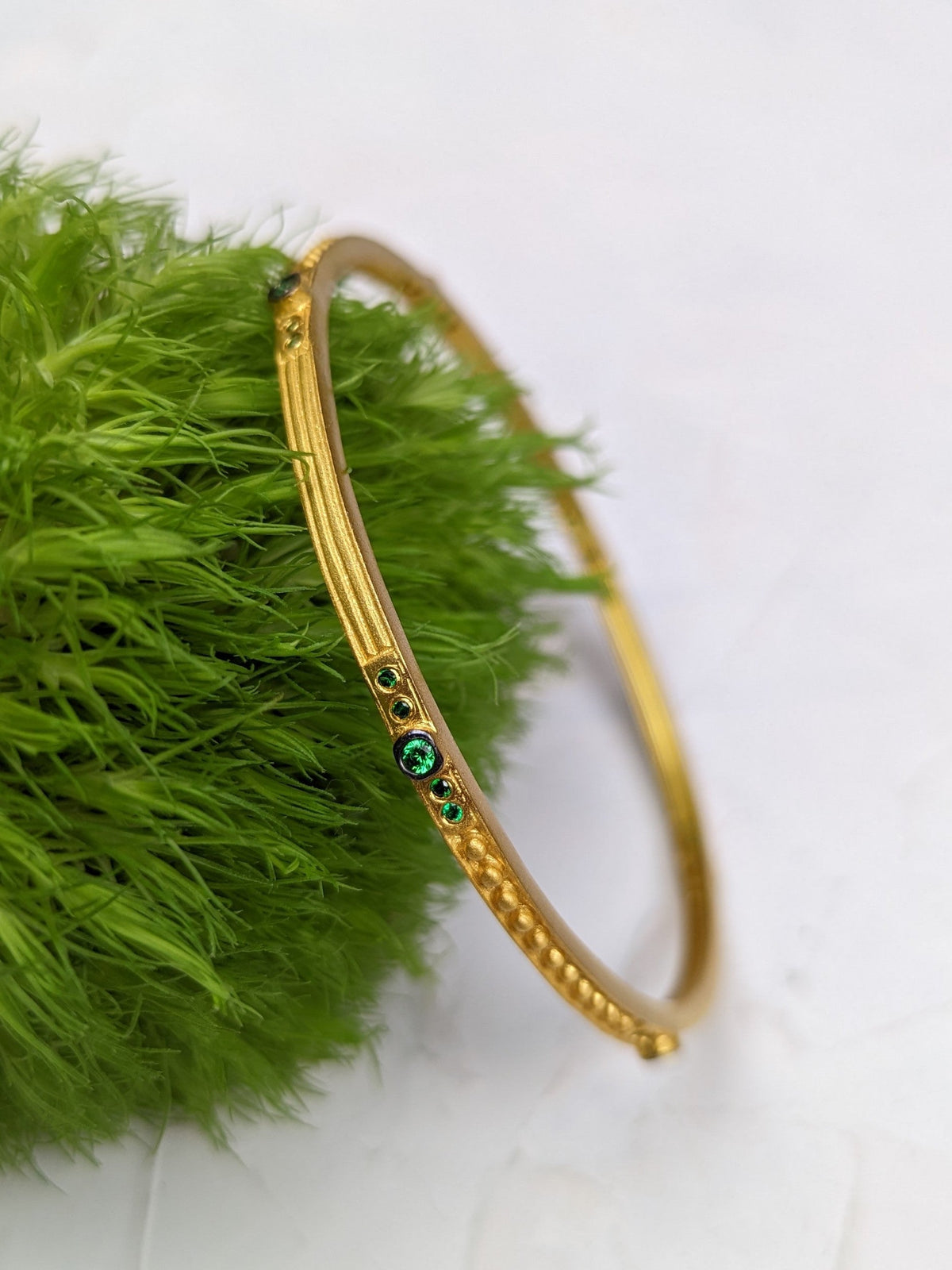Maharani Bangle Bracelets — Select Your Gemstone