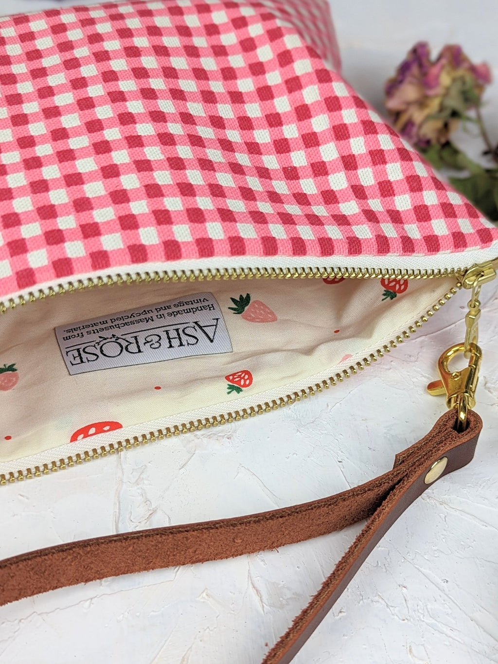 Summer Picnic Wristlet Purse — Select Your Color
