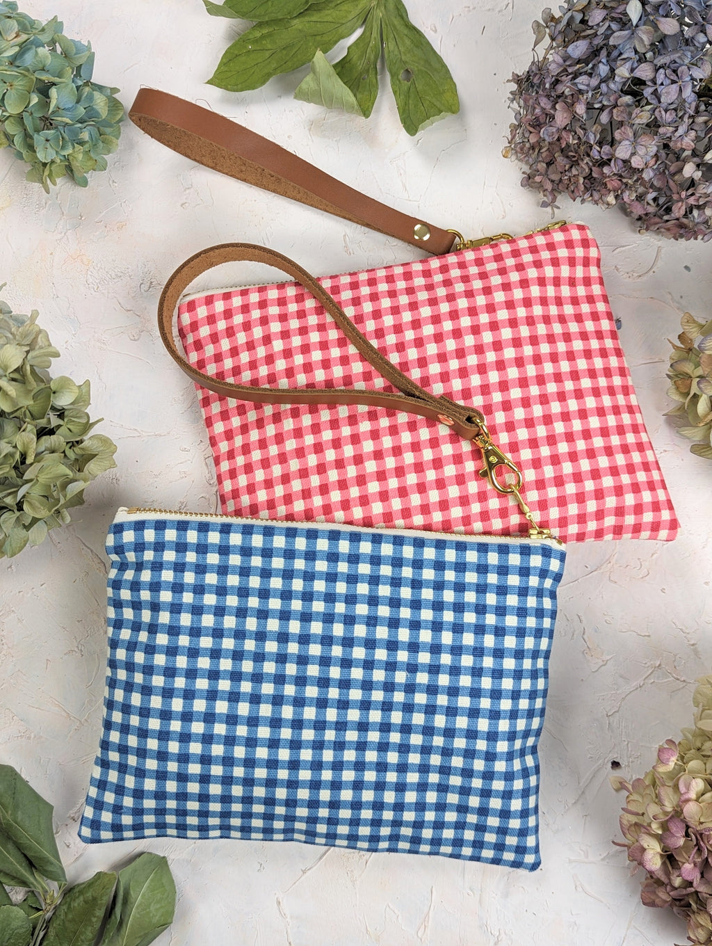 Summer Picnic Wristlet Purse — Select Your Color