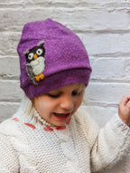 Owl Cashmere Hat - Toddler — Select Your Color