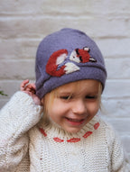 Sleeping Fox Cashmere Hat - Toddler — Select Your Color