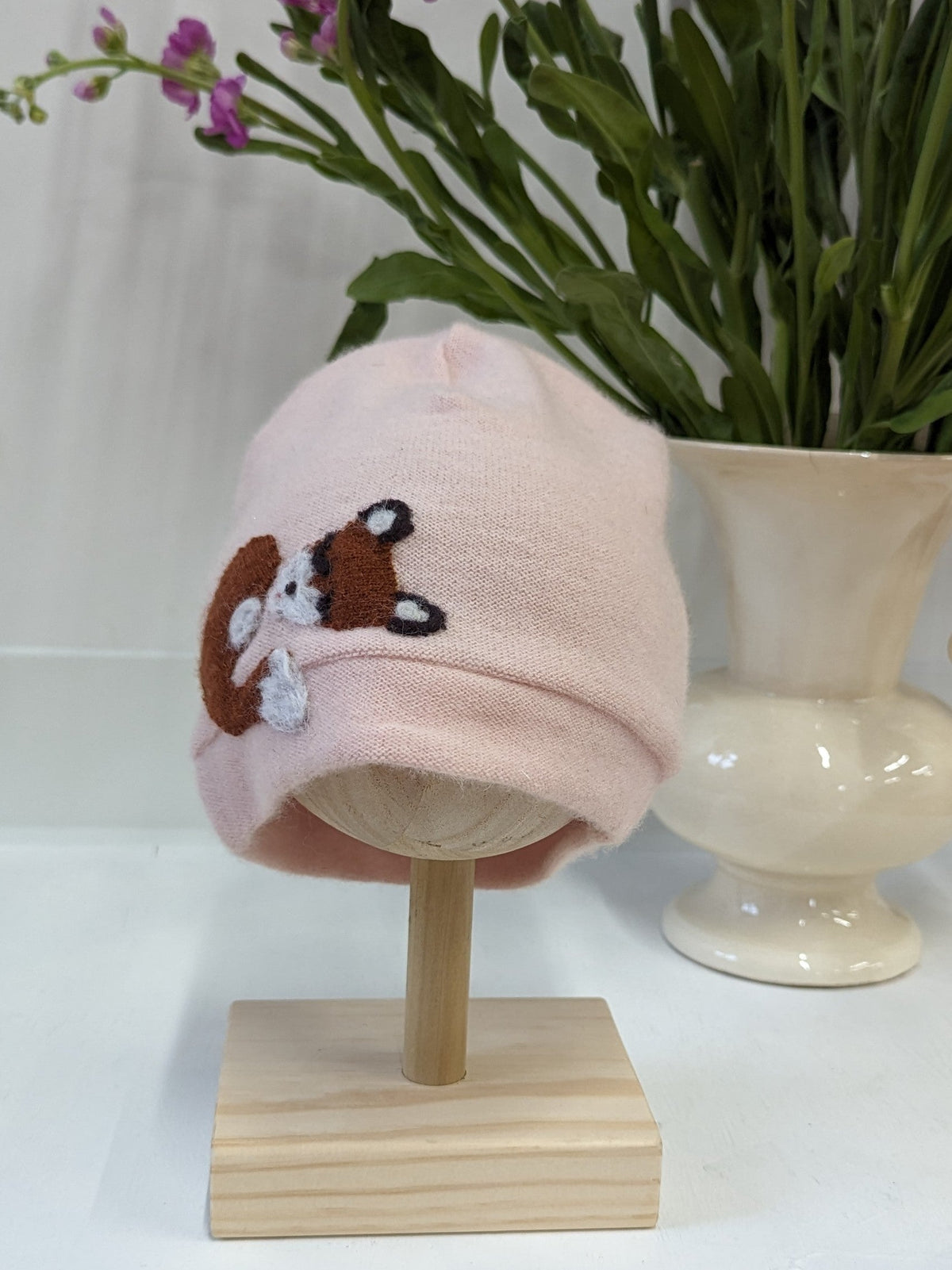 Sleeping Fox Cashmere Hat - Toddler — Select Your Color
