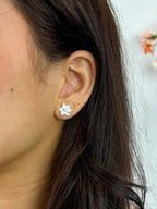Petite Floral Stud Earrings — Select Your Color