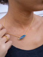 The Stella Necklace — Select Your Gemstone