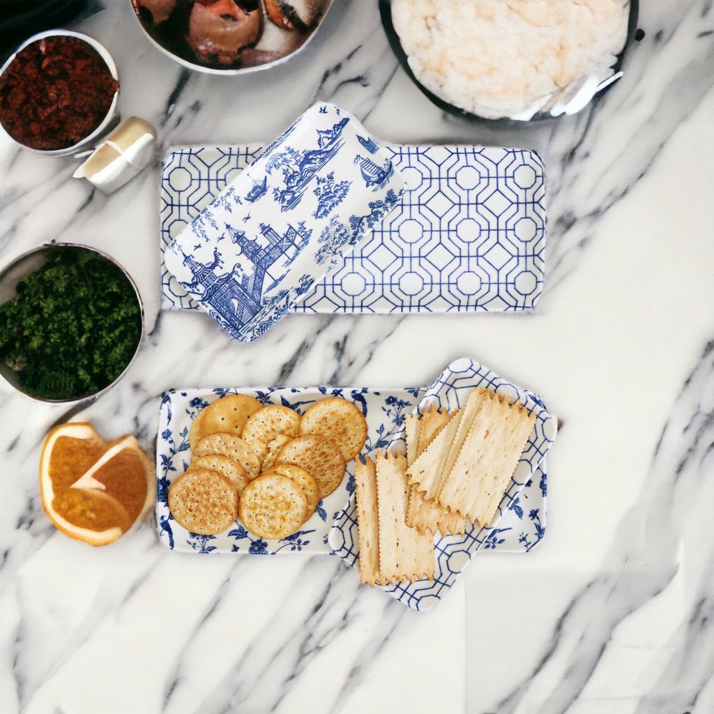 Chinoiserie 4 Piece Serving Set