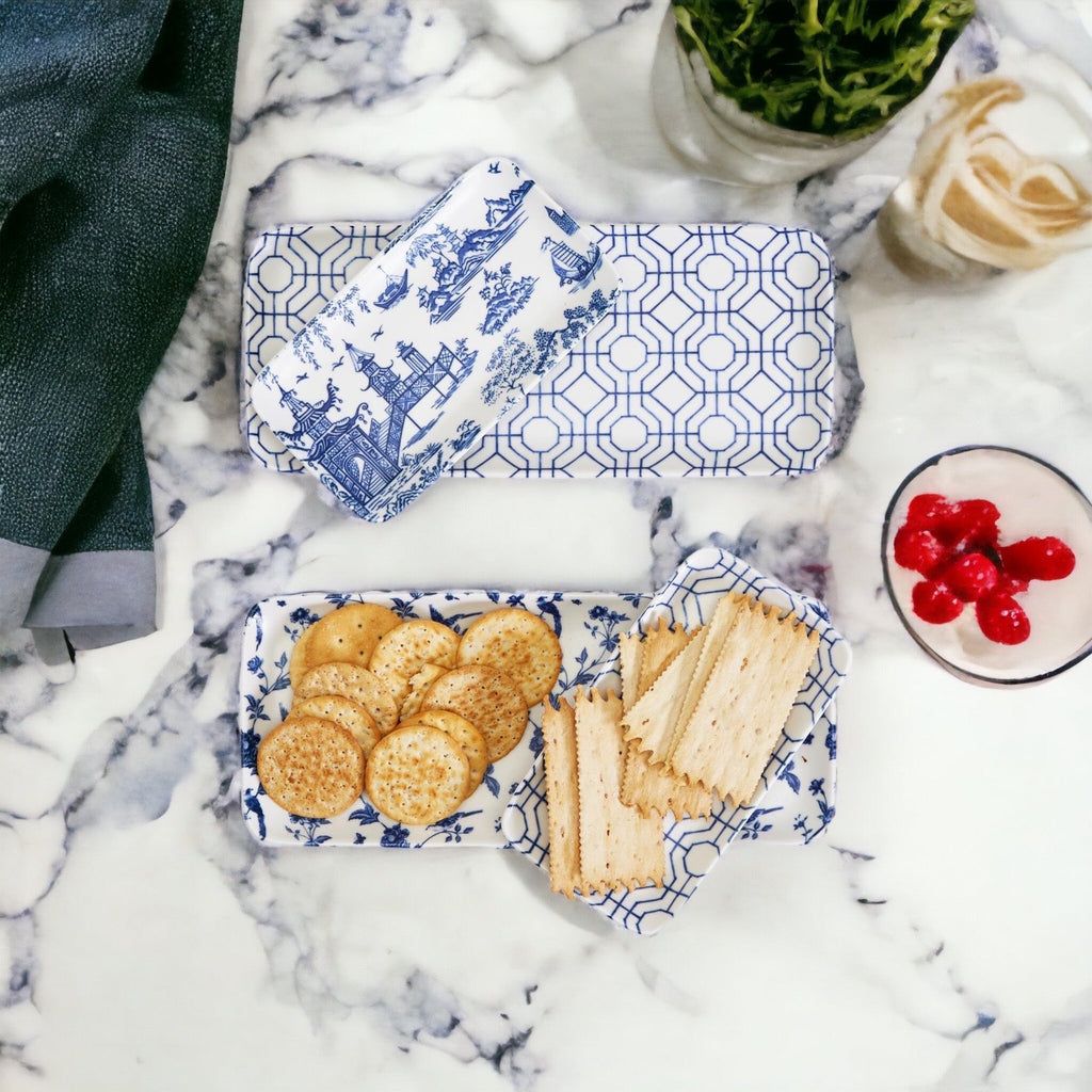 Chinoiserie 4 Piece Serving Set
