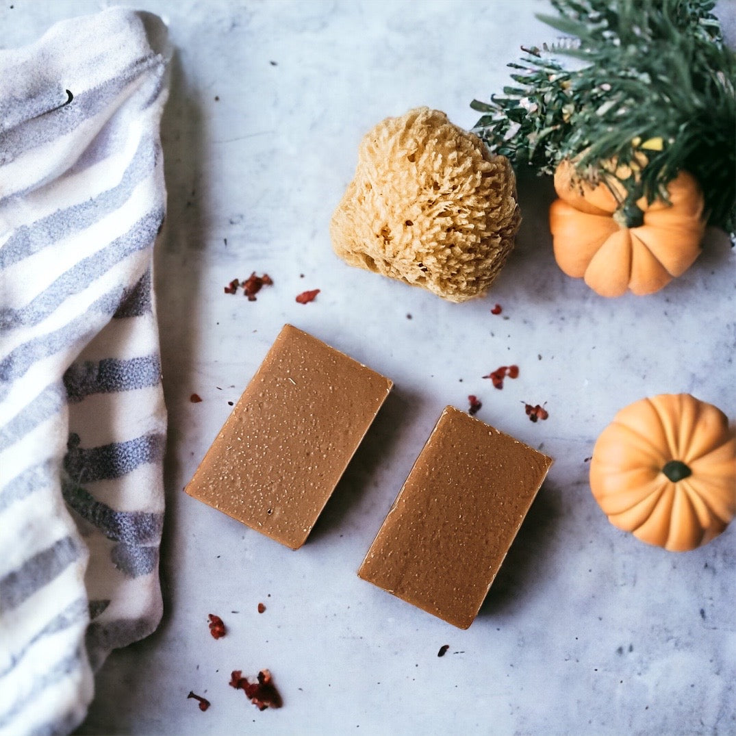 Fall Pumpkin Spice Soap Bar
