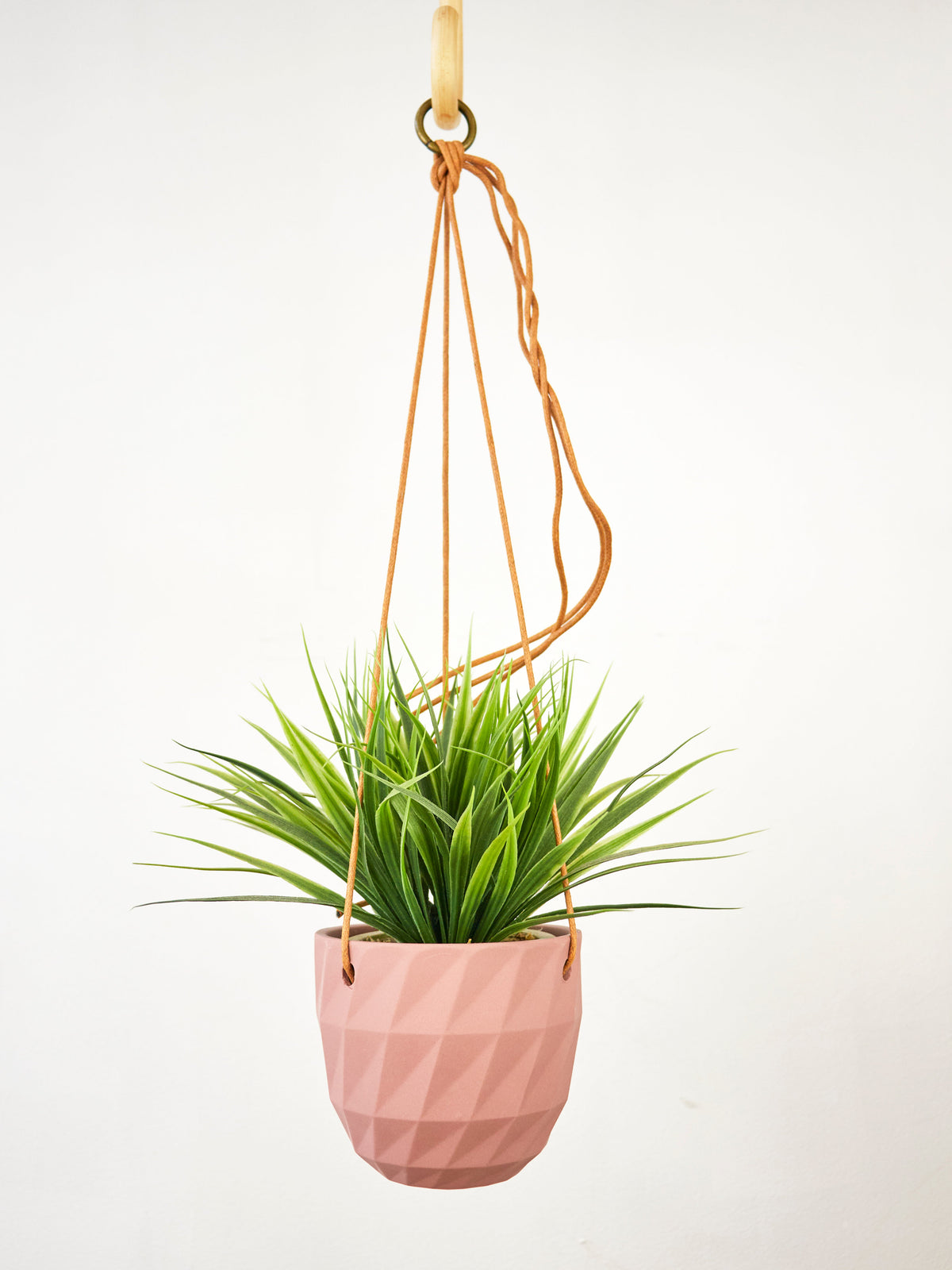 Virago Modern Hanging Planter - Grid — Select Your Color