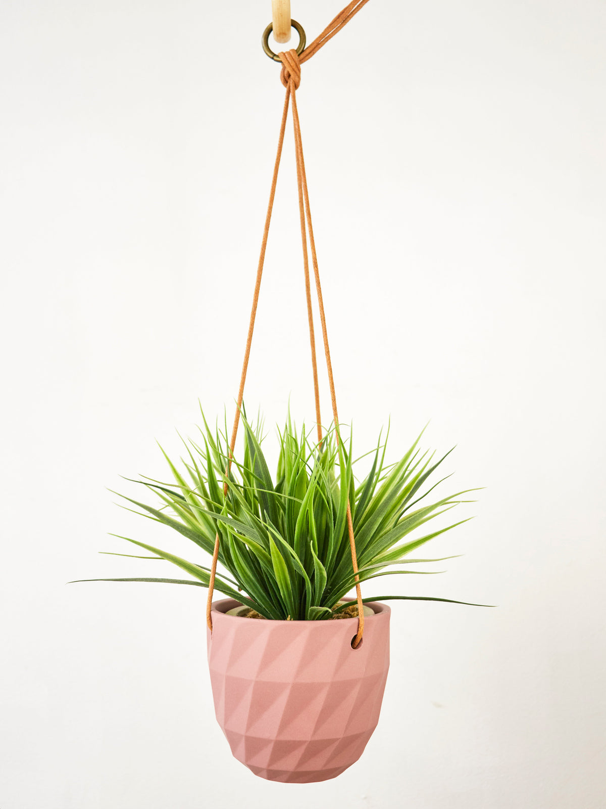 Virago Modern Hanging Planter - Grid — Select Your Color