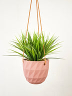 Virago Modern Hanging Planter - Grid — Select Your Color