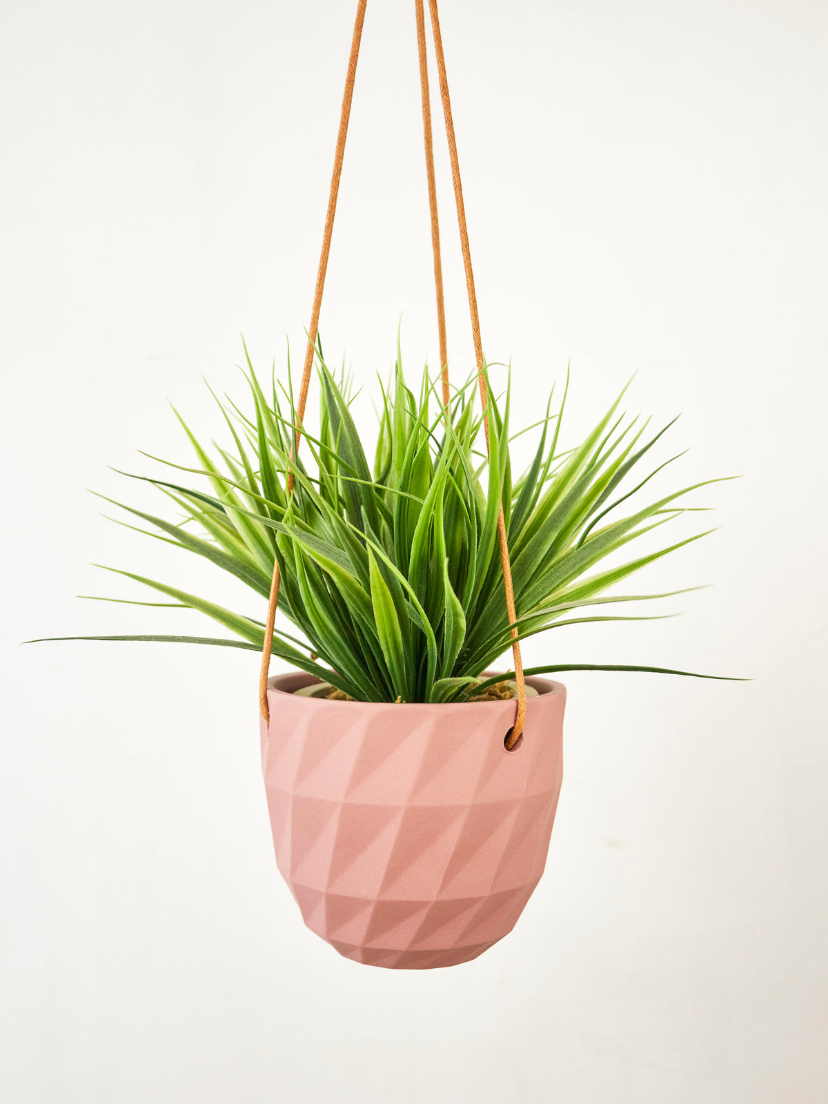Virago Modern Hanging Planter - Grid — Select Your Color