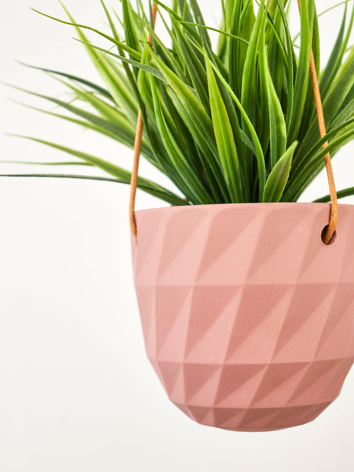 Virago Modern Hanging Planter - Grid — Select Your Color