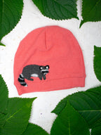 Raccoon Cashmere Hat - Child — Select Your Color
