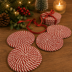 Candy Cane Coaster PRE-ORDER — Select Your Color