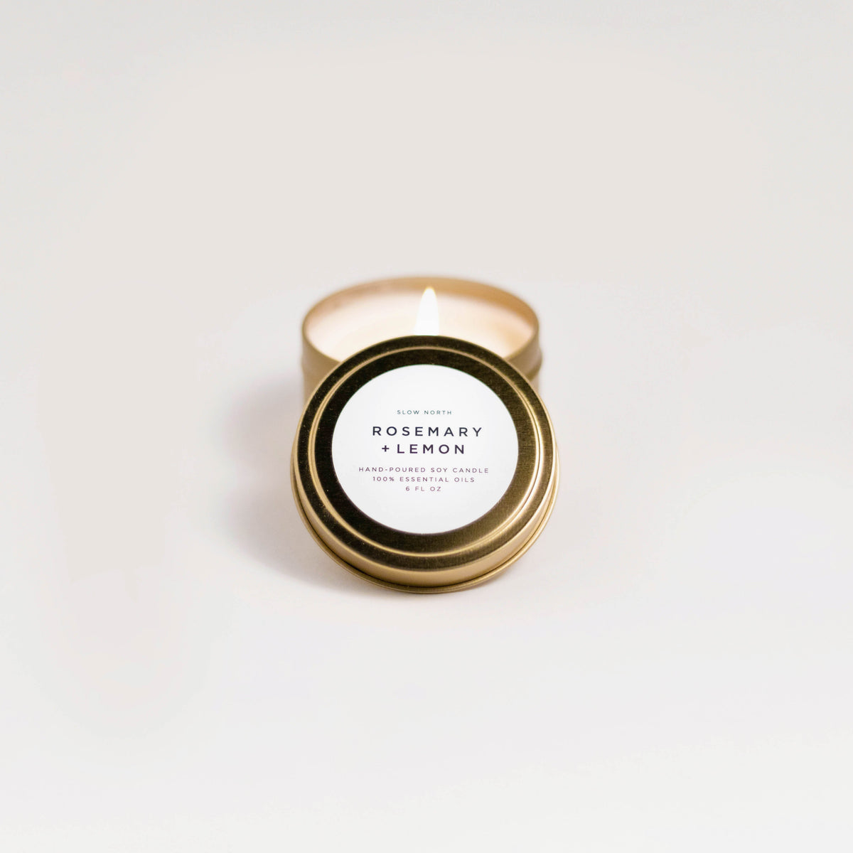Rosemary + Lemon Candle