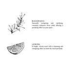 Rosemary + Lemon - Signature Candle