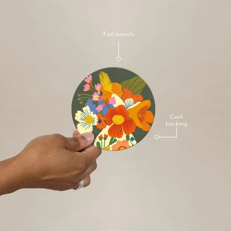 Bouquet of Coasters - Mix and Match Florals — Select Your Floral Pattern