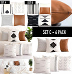 18" Square Amber & Farm Decorative Pillow and/or Cases Set — Select Your Design