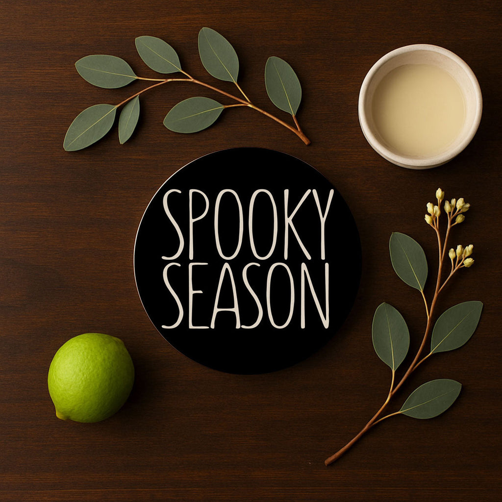 Ceramic Halloween Coasters — Select Your Pack & Style