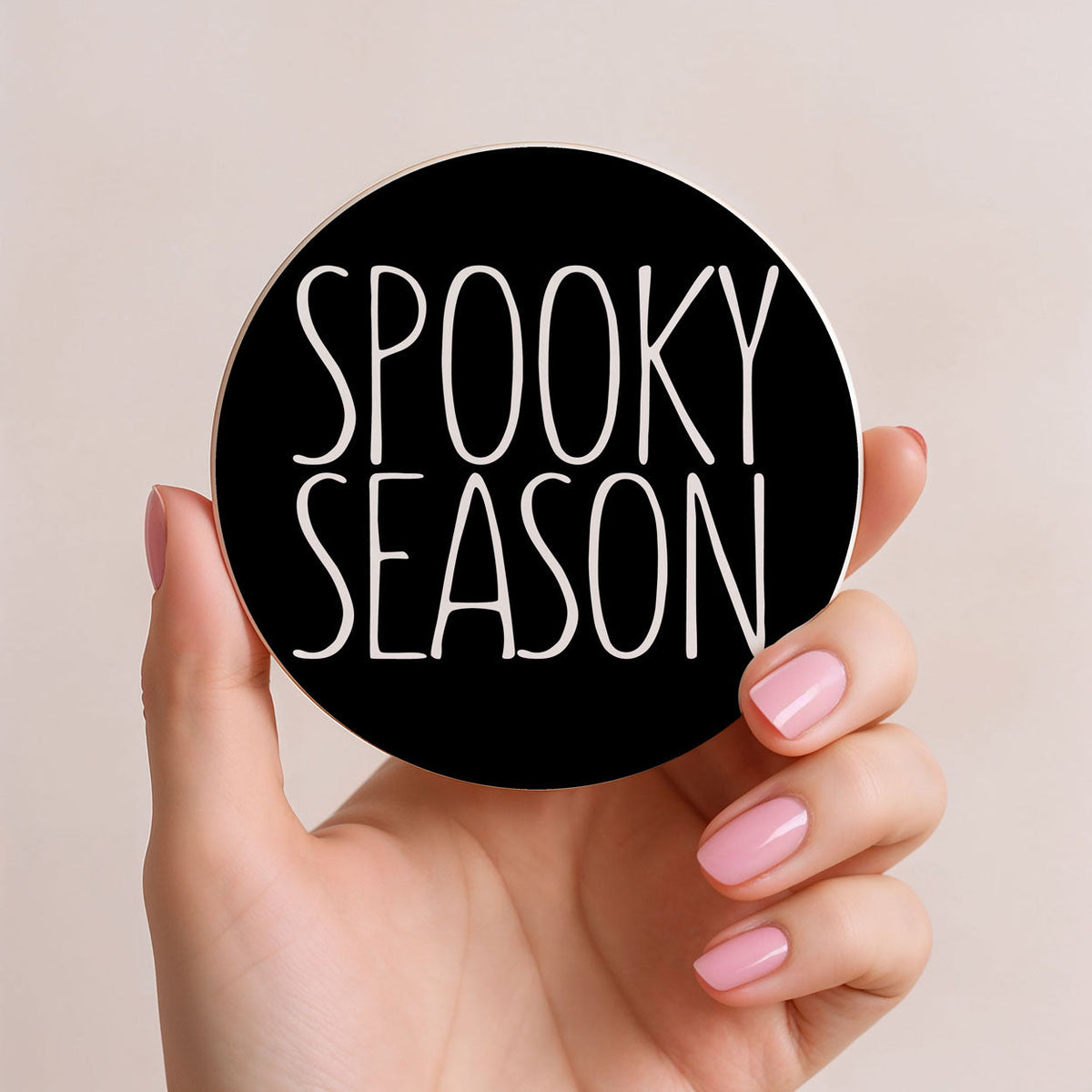 Ceramic Halloween Coasters — Select Your Pack & Style