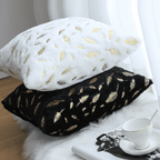 18" Hand Painted Dixie Plush Velvet Decorative Pillow and/or Case — Select Your Color