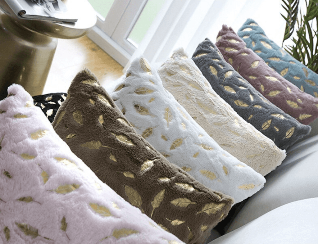 18" Hand Painted Dixie Plush Velvet Decorative Pillow and/or Case — Select Your Color