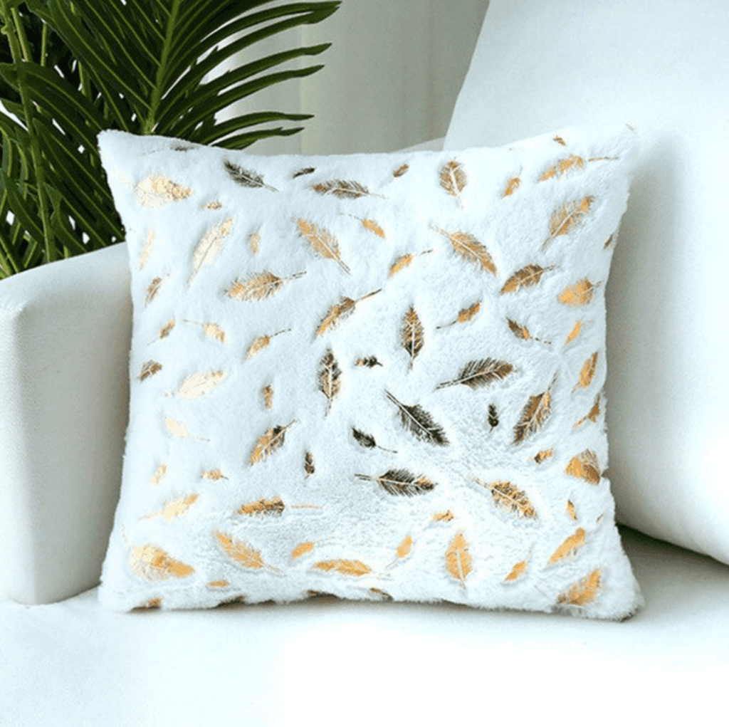 18" Hand Painted Dixie Plush Velvet Decorative Pillow and/or Case — Select Your Color