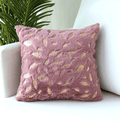 18" Hand Painted Dixie Plush Velvet Decorative Pillow and/or Case — Select Your Color