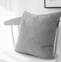 18" Square Farmhouse Plush Decorative Pillow and/or Case