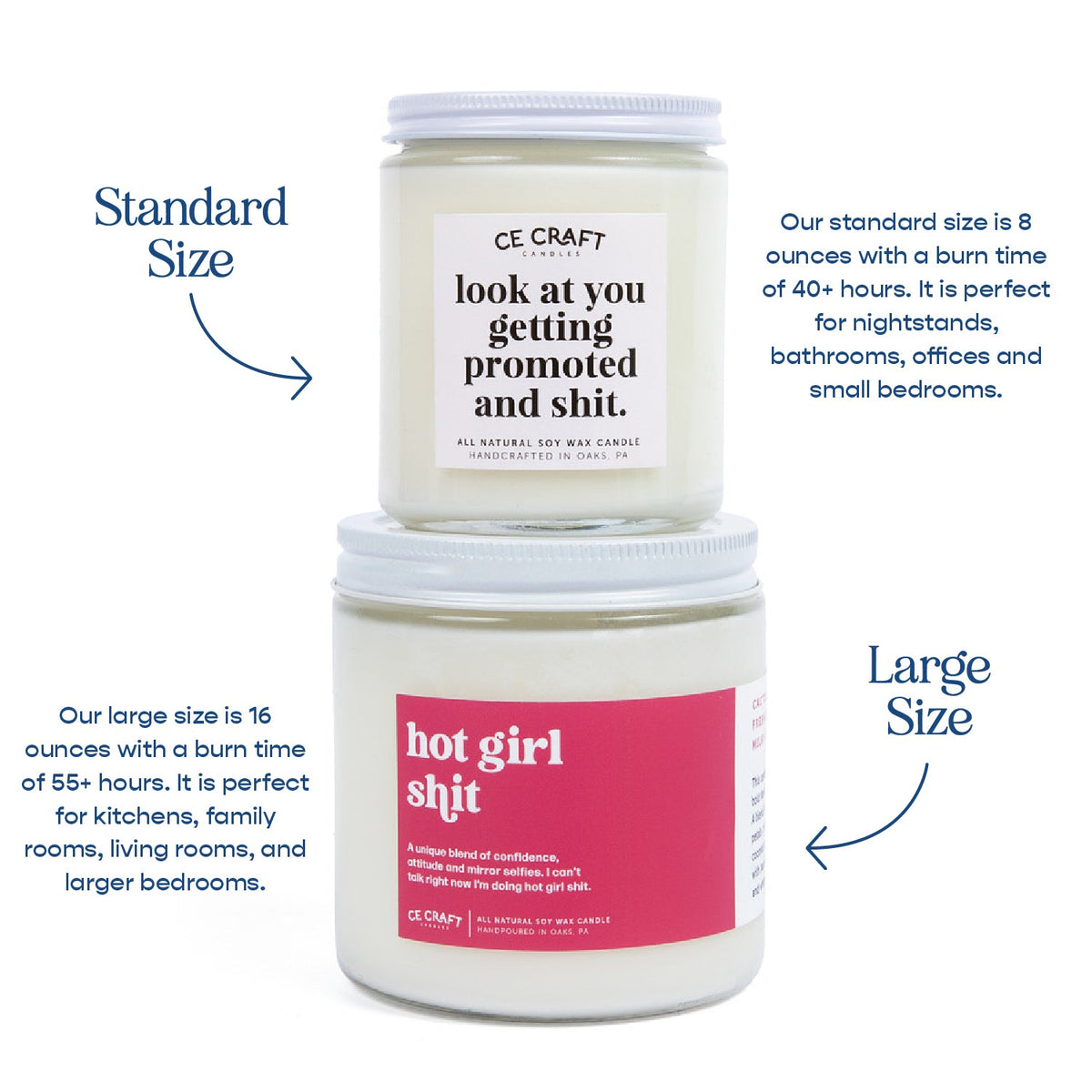 Bergamot & Oak Scented Candle