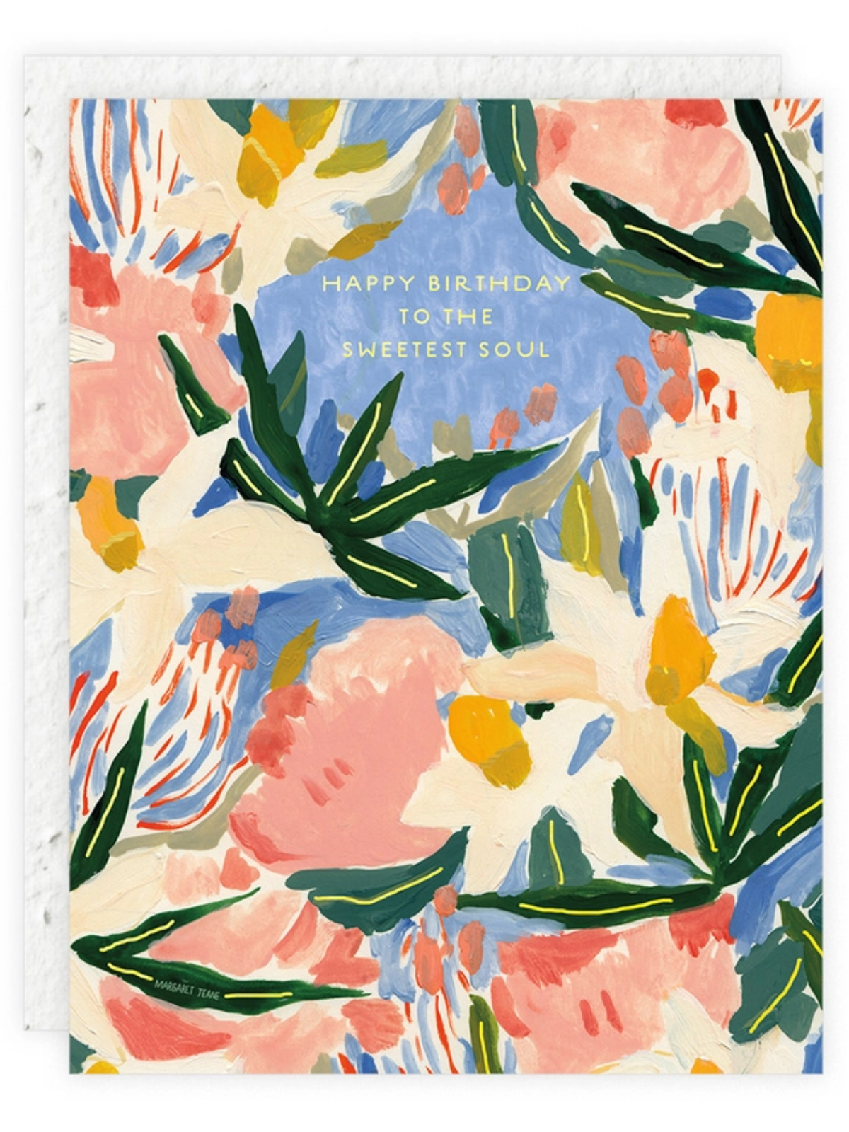 Sweetest Soul - Seeded Birthday Card with PLANTABLE seed paper envelope