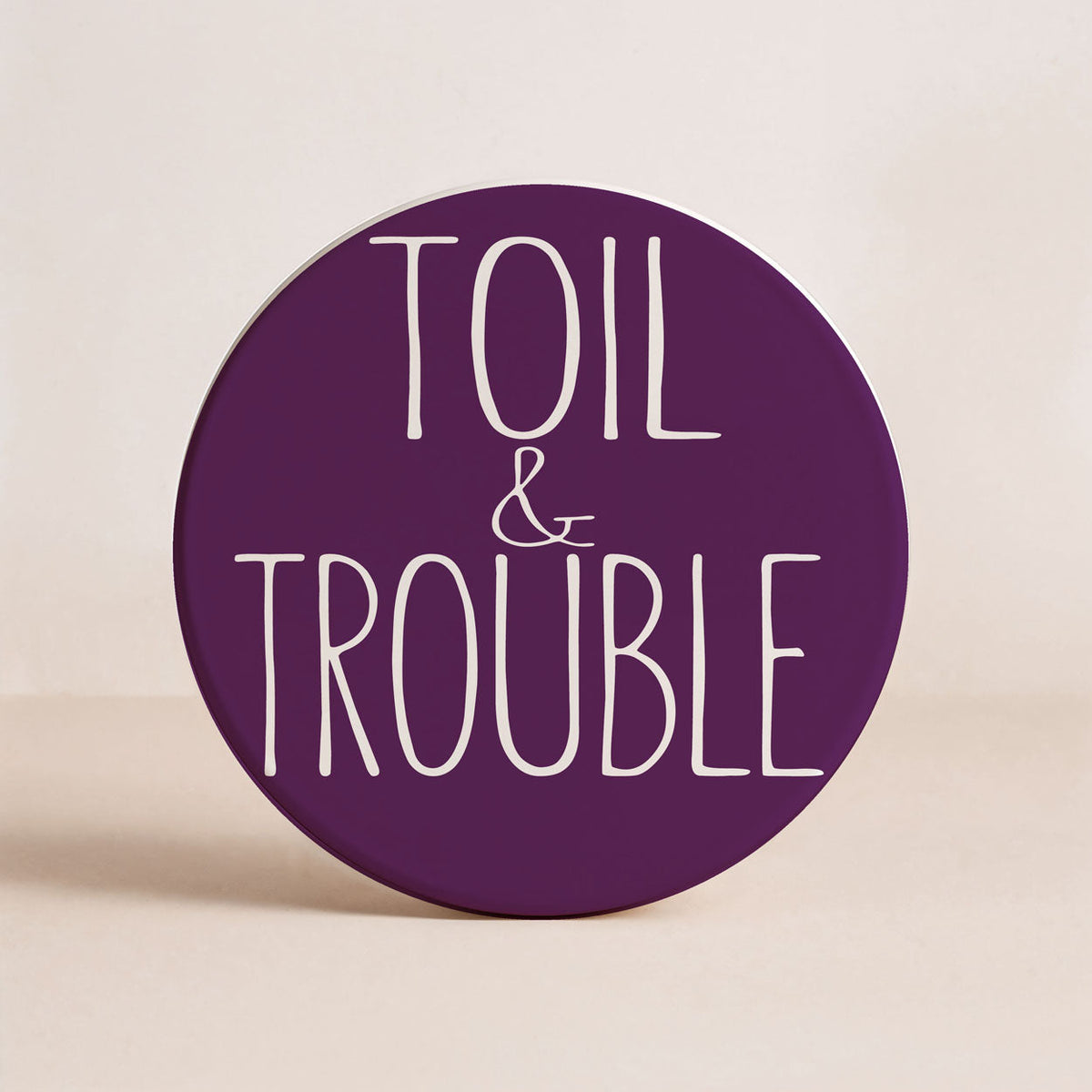 Ceramic Halloween Coasters — Select Your Pack & Style