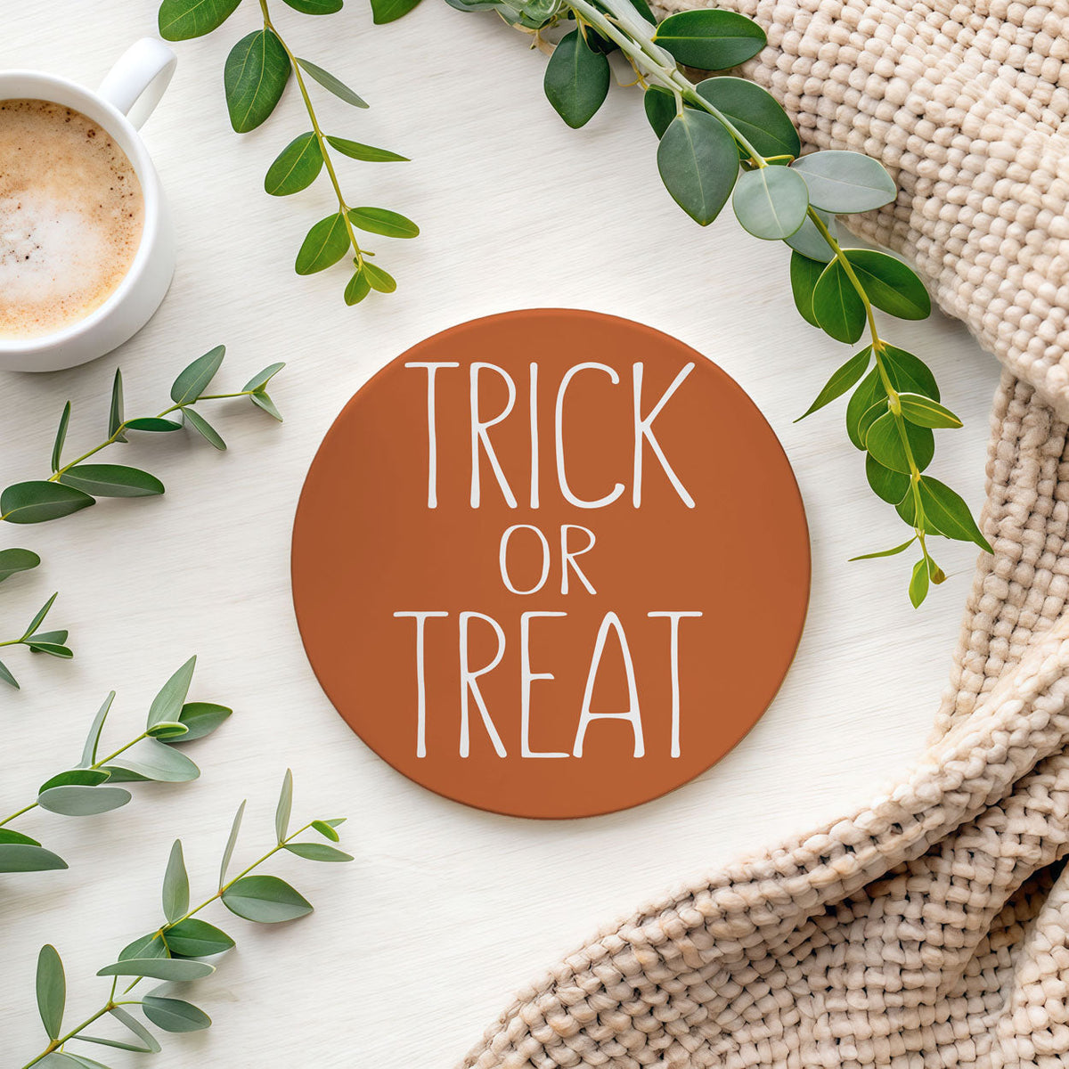 Ceramic Halloween Coasters — Select Your Pack & Style