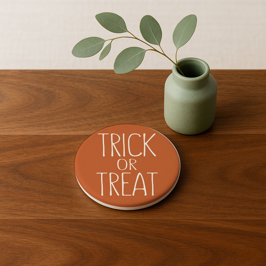 Ceramic Halloween Coasters — Select Your Pack & Style