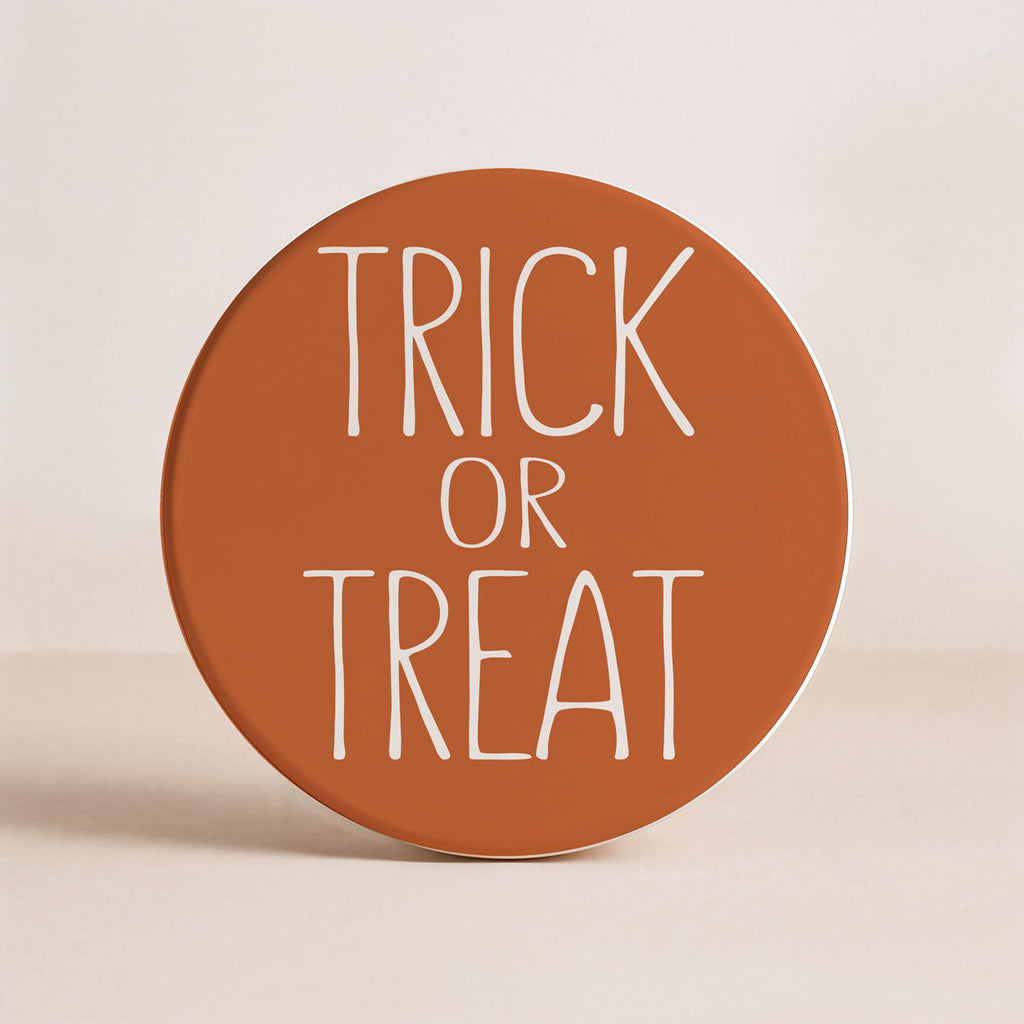 Ceramic Halloween Coasters — Select Your Pack & Style
