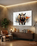 The Power of Colors Glass Wall Art || Designer Collection