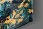 Starry Night Review Glass Wall Art || Designer Collection