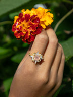The Full Bloom Ring — Select Your Gemstone & Size