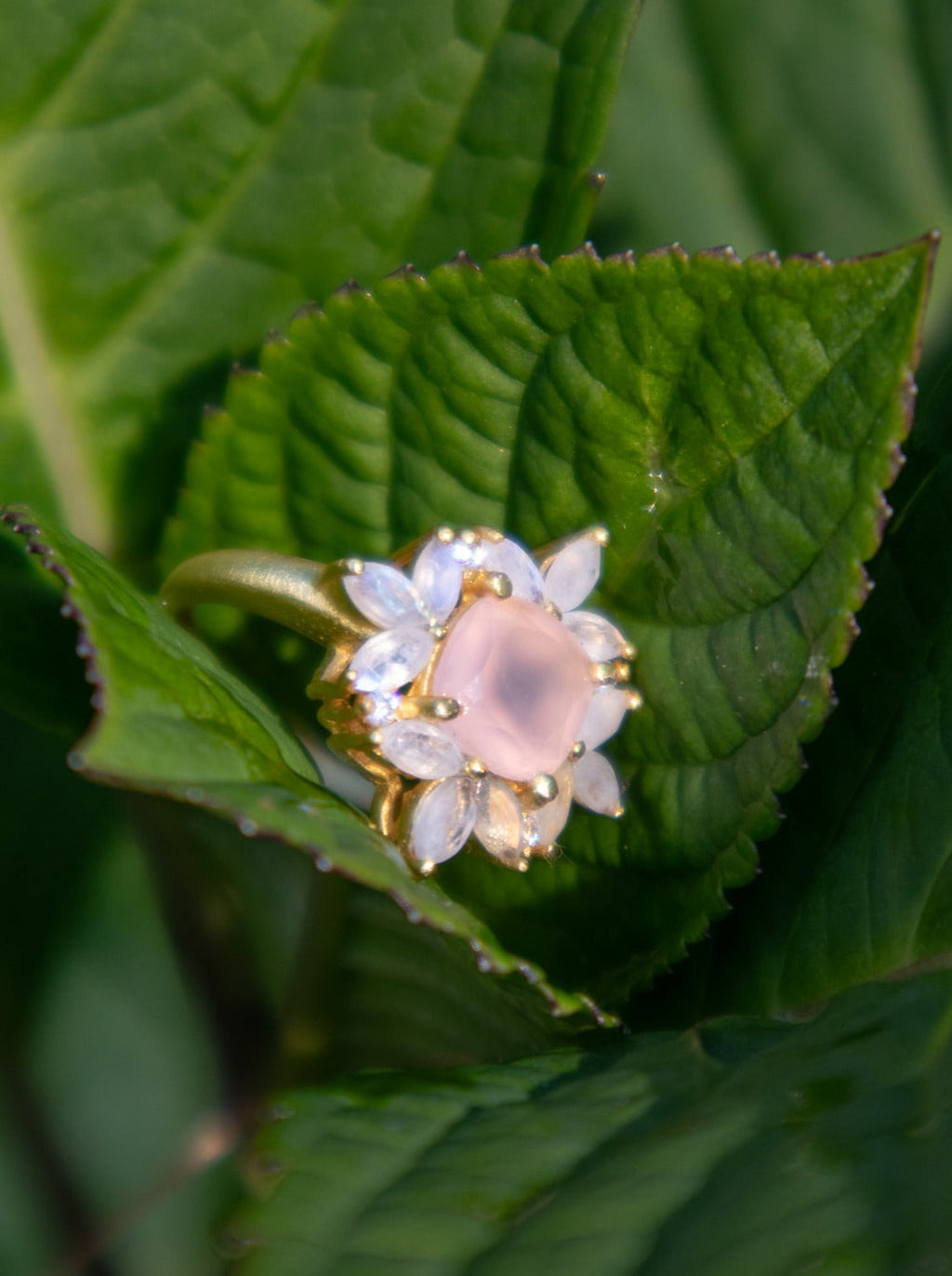 The Full Bloom Ring — Select Your Gemstone & Size