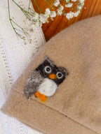 Owl Cashmere Hat - Toddler — Select Your Color