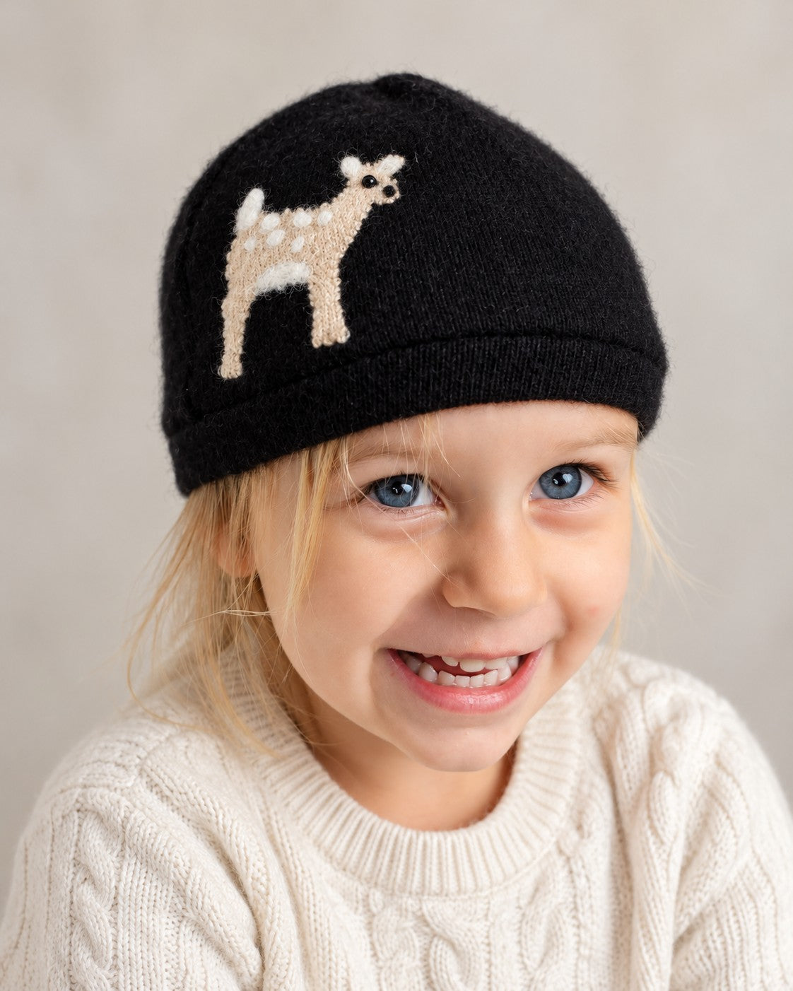 Fawn Cashmere Hat - Toddler — Select Your Color