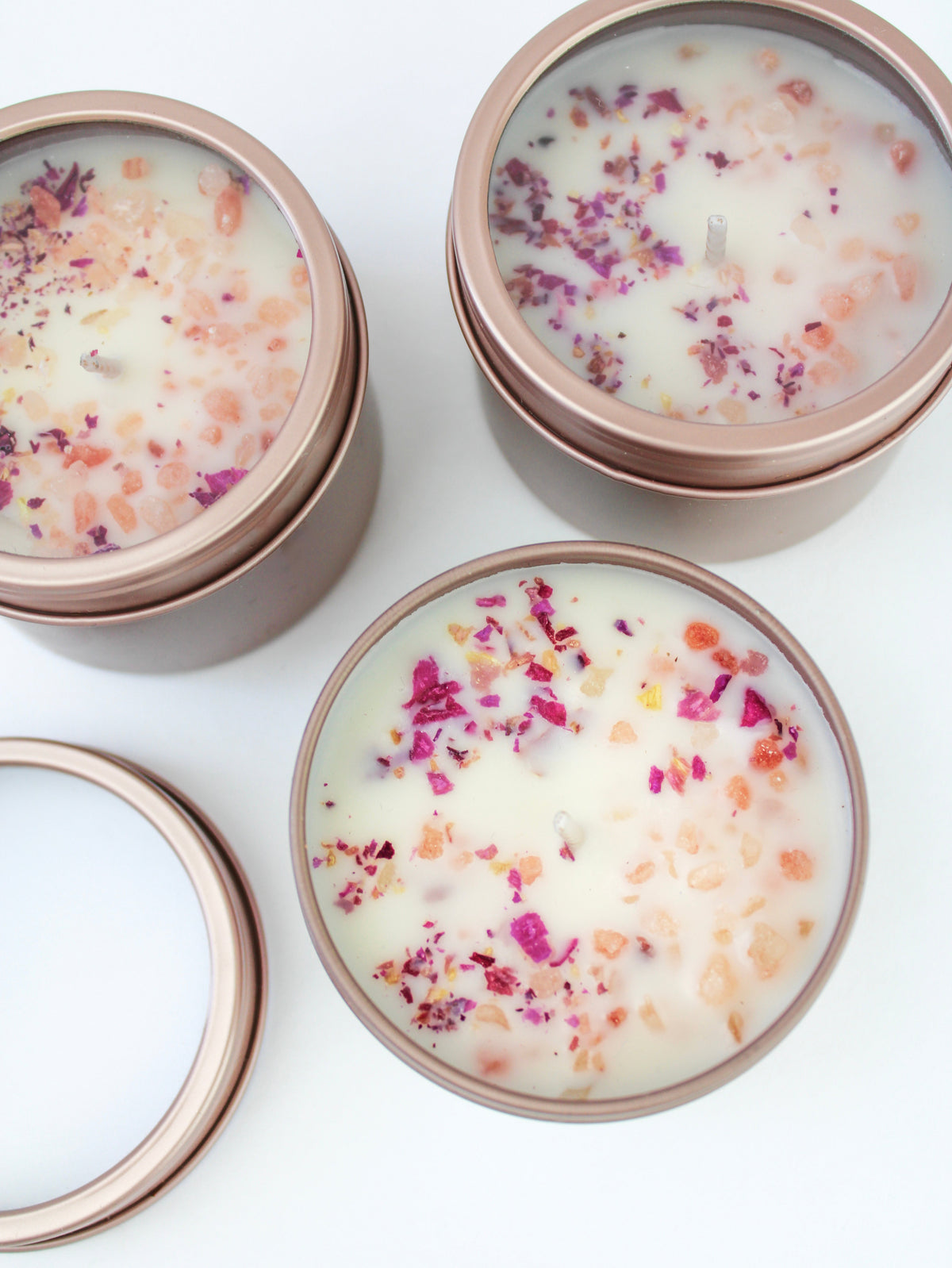 Unlabeled 4 oz Botanical Soy Wax Candles - Party Favors — Select Your Scent